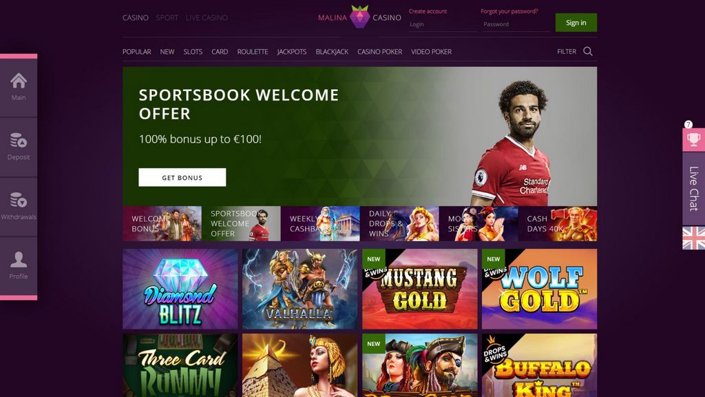 Reseña de Malina Gambling Enterprise - Calificaciones de Expertos y Jugadores 2026